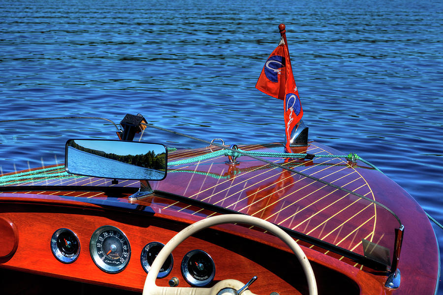 The Vintage Chris Craft - 1958 Photograph by David Patterson
