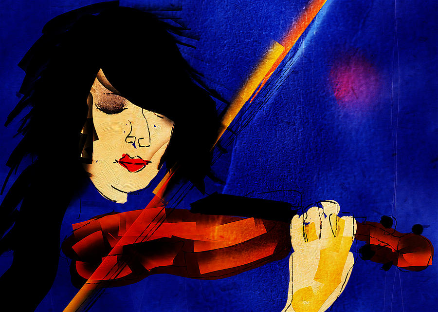 The violinist by Brett Shand The violinist by Brett Shand