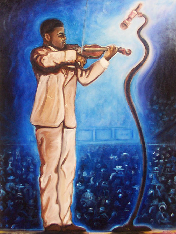The Violinist Painting by Emery Franklin