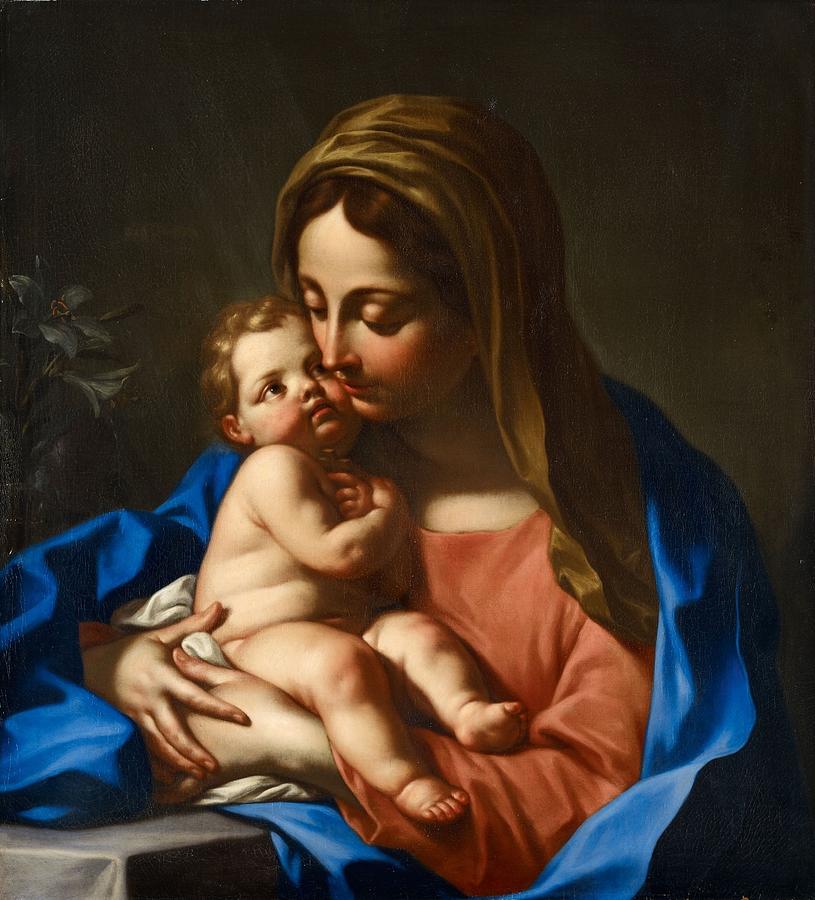 The Virgin and Child Painting by Francesco Trevisani - Fine Art America