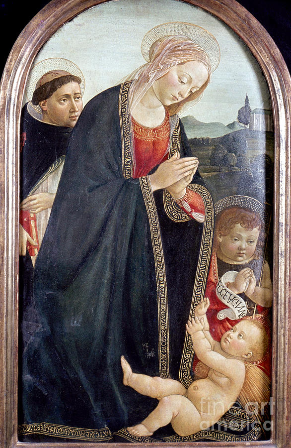 The Virgin And Child Photograph by Granger