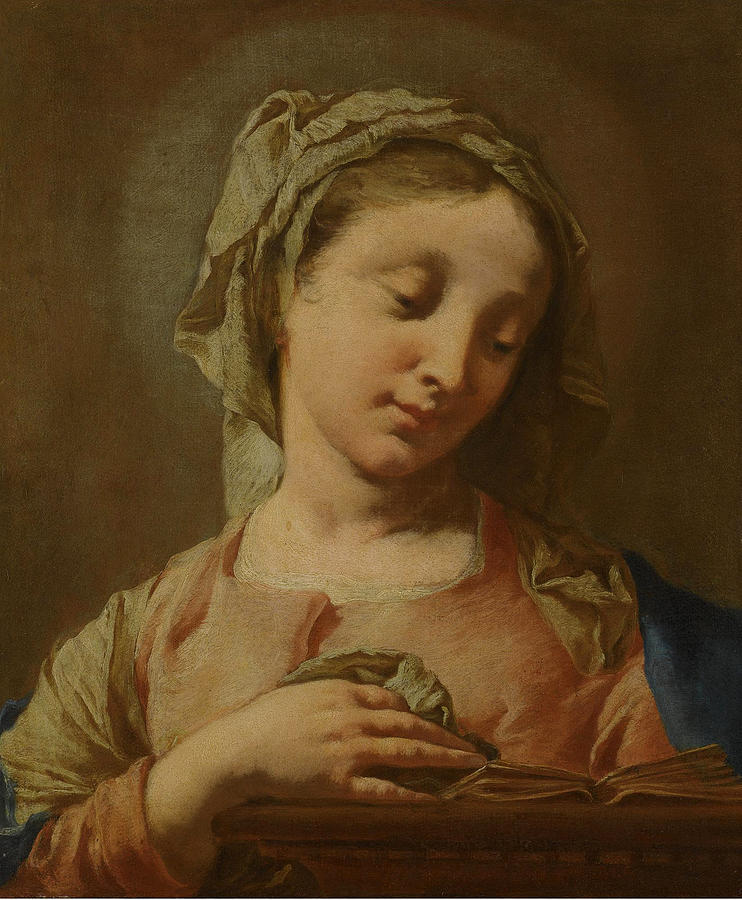 The Virgin Annunciate Painting by Francesco Capella
