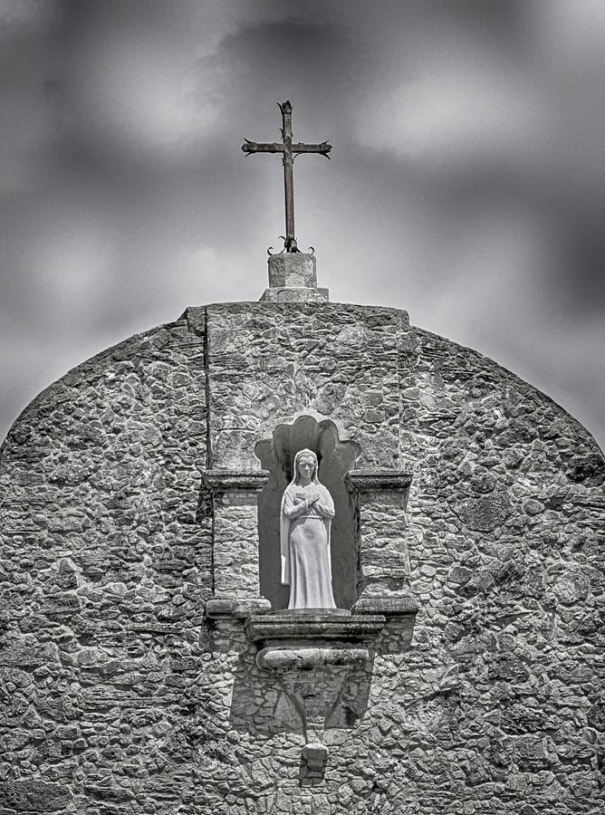 The Virgin Mary in Goliad Photograph by Kristina Deane