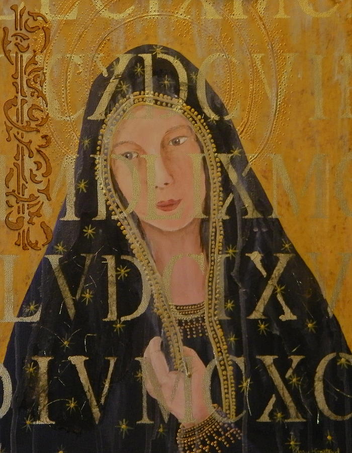 The Virgin Mary Painting by Terry Honstead