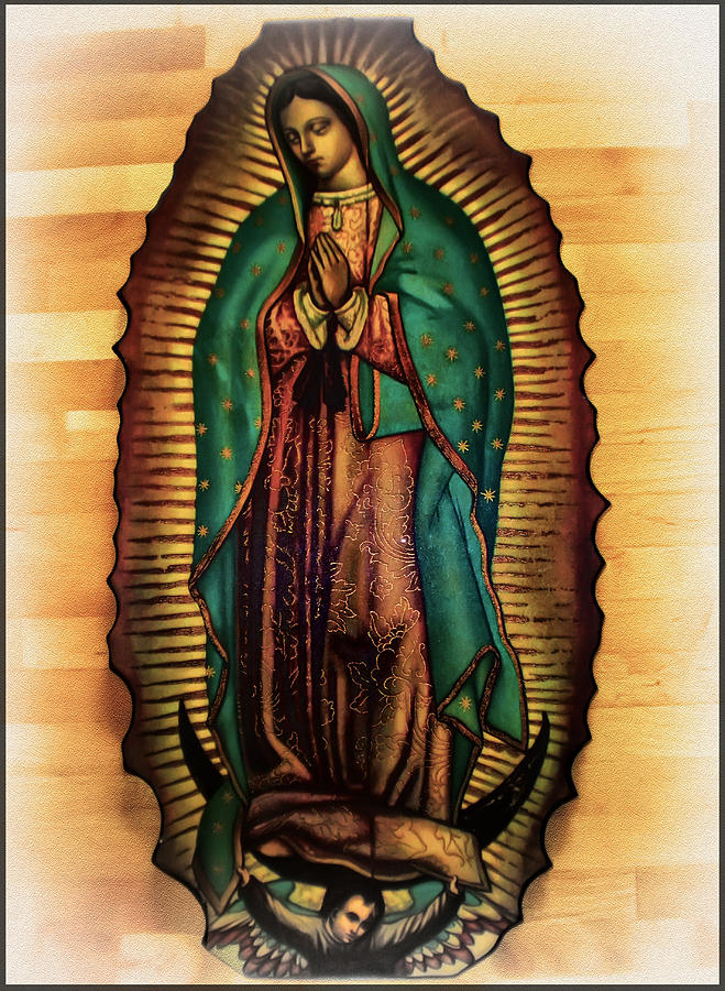 The Virgin of Guadalupe  Photograph by Digital Reproductions