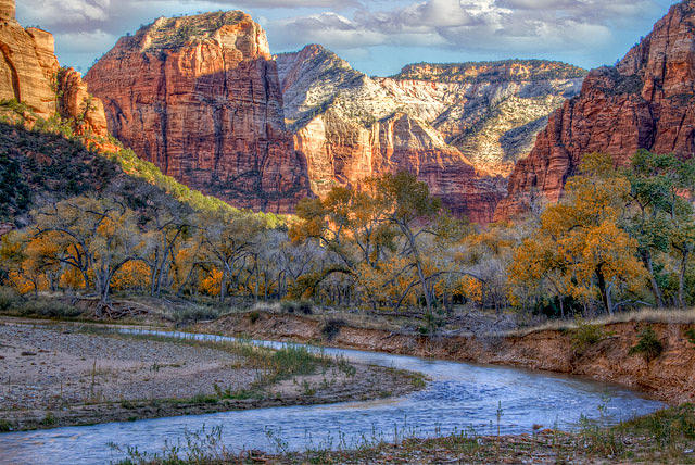 The Virgin River Photograph by Douglas Pulsipher