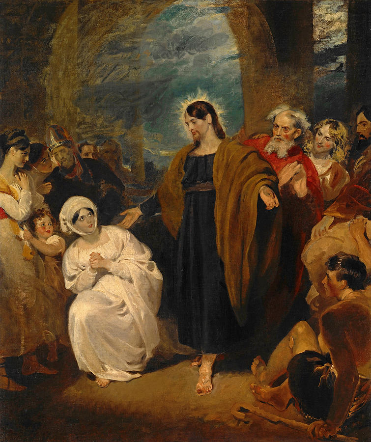 The Virtue of Faith Painting by George Henry Harlow