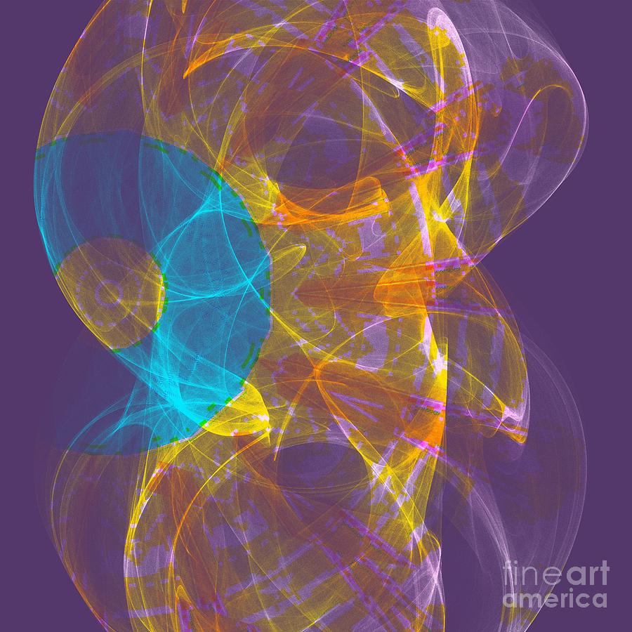 The Voluptuous Number 8 Digital Art by Mary Machare
