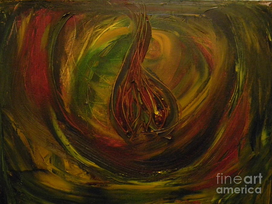 The Vortex Painting by Leslie Revels