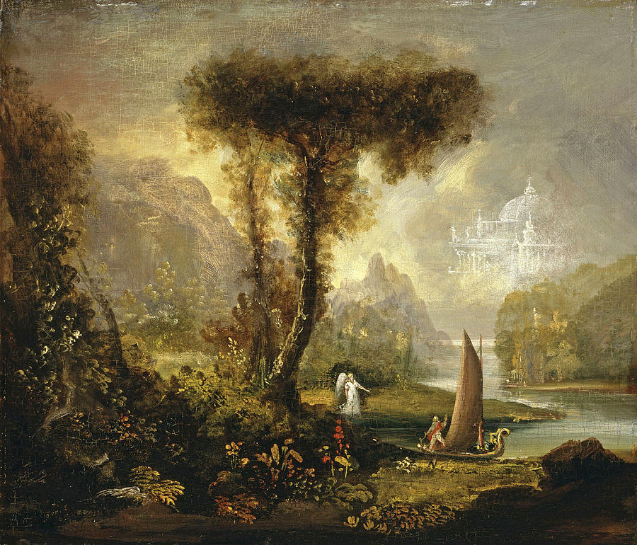 The Voyage Of Life. Youth. Study Painting by Thomas Cole