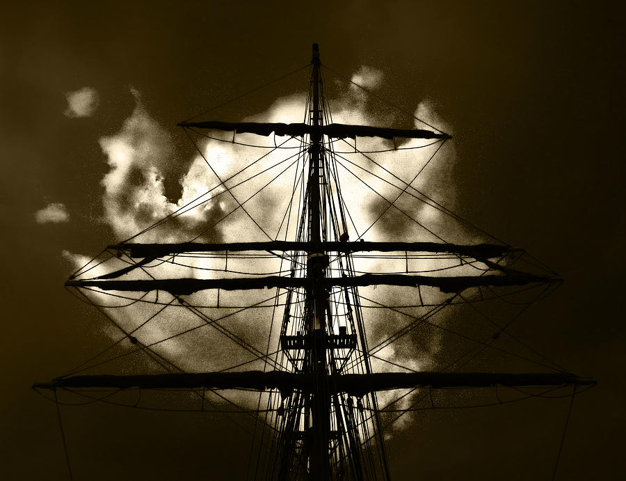 The Voyage of the Mary Celeste Photograph by Steve Taylor