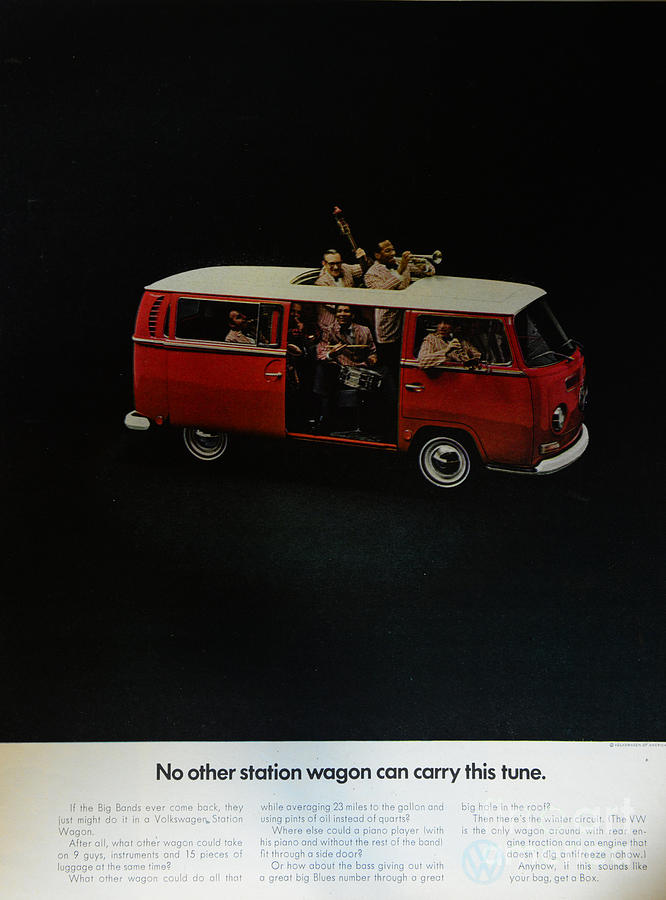 The VW Van Photograph by Paul Ward