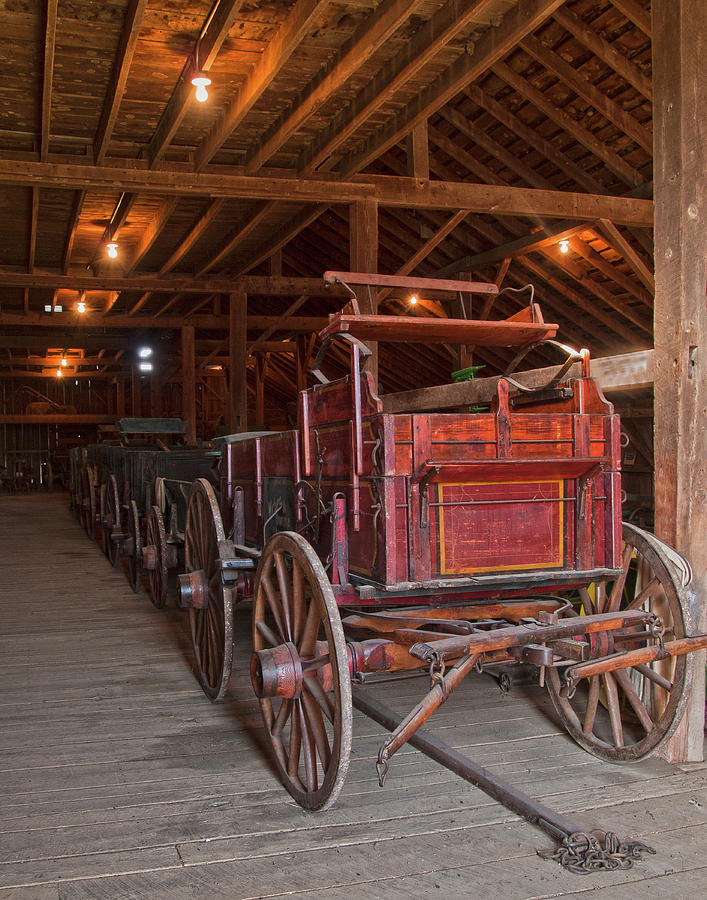The Wagon Barn Photograph by Ron  McGinnis