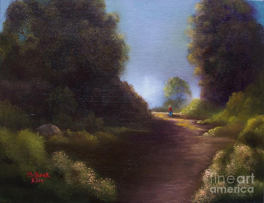 The Walk Home Painting by Marlene Book
