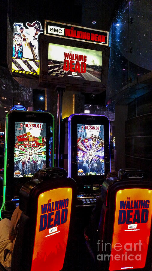The Walking Dead Slot Machine from AMC and Aristocrat Technologies Inc. Photograph by David Oppenheimer