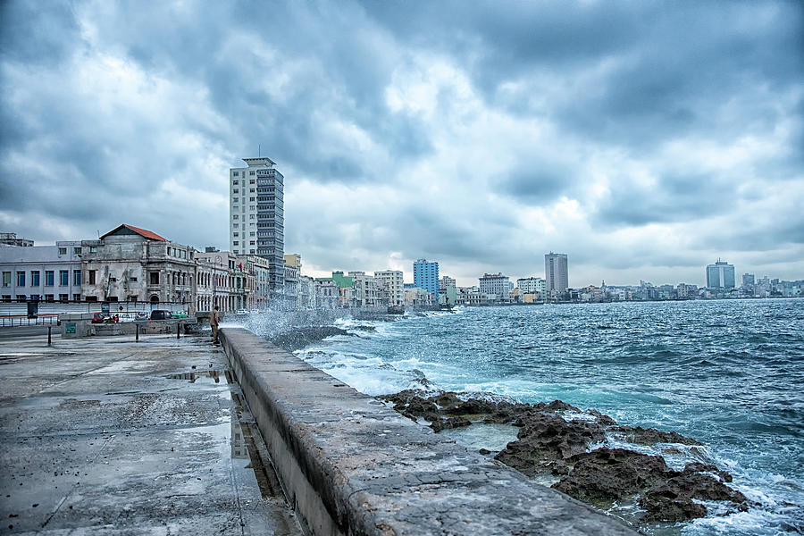 The Wall #3 Malecon Photograph by Philip Duwel - Fine Art America