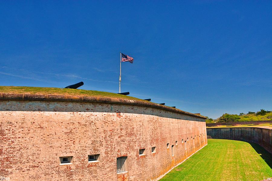The Wall At Fort Macon North Carolina Photograph by Lisa Wooten