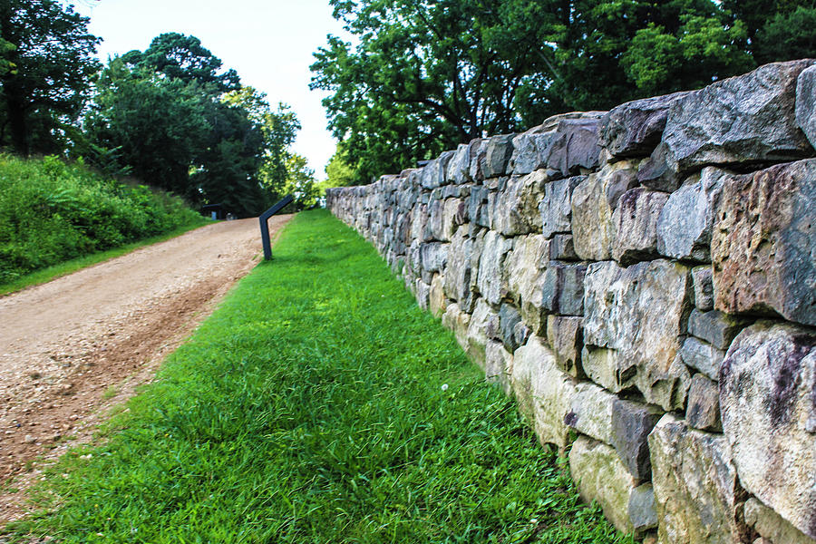 The Wall at Maryes Heights Photograph by William E Rogers - Fine Art ...