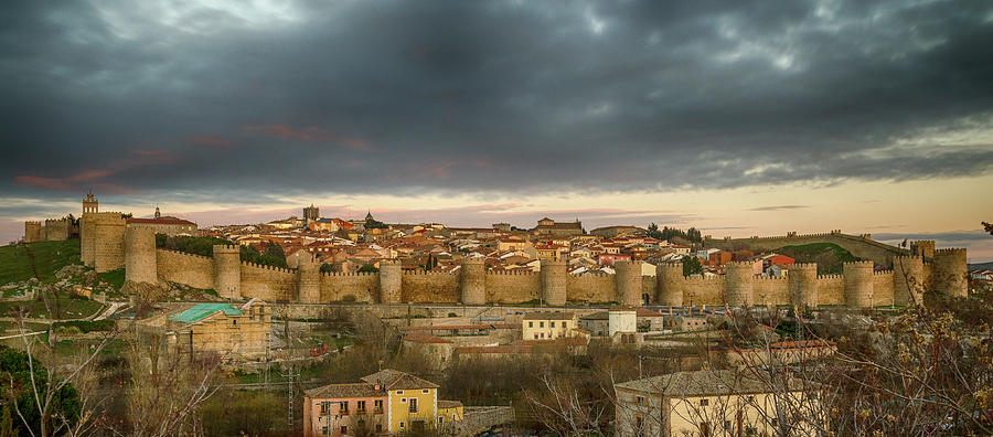 The Walls of Avila Photograph by Pablo Lopez