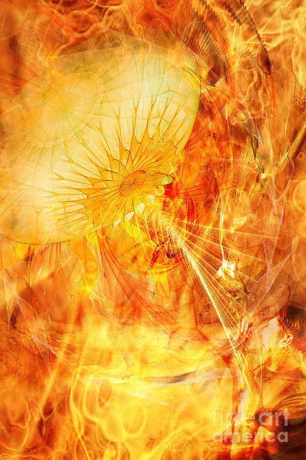 Abstract Digital Art - The War of the Worlds by John Edwards