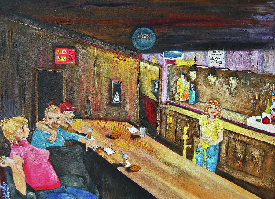 The Warren Tavern Painting by Anitra Handley-Boyt