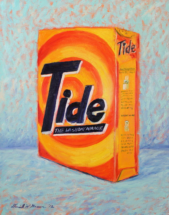 Tide Painting - The WashDay Miracle by Daniel W Green