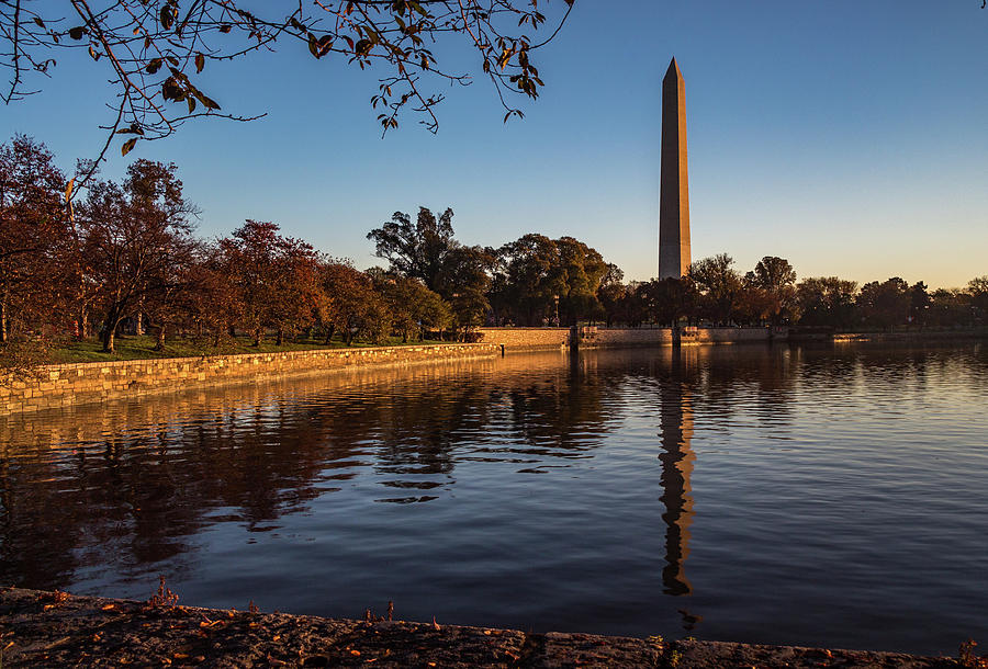 The Washington in Fall Photograph by Ed Clark