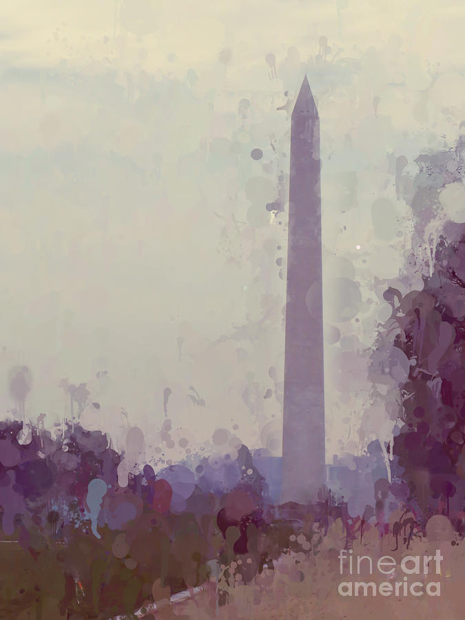 The Washington Monument Photograph by Kerri Farley