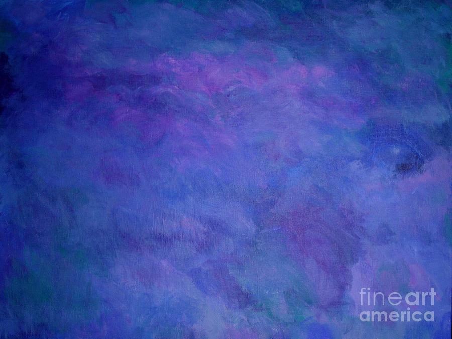 The Watchful Eye - Zoya Series Painting by Tracy Evans