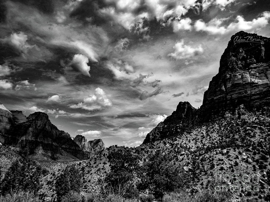 The Watchman, Black and White Photograph by Adam Morsa