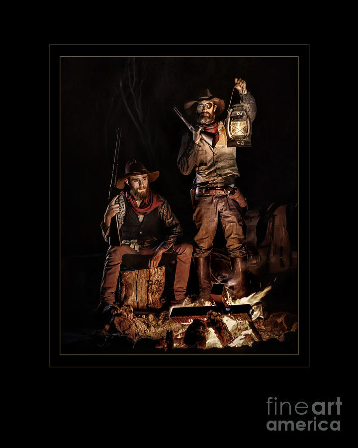 Cowboys Photograph - The Watchmen by Patty Hallman