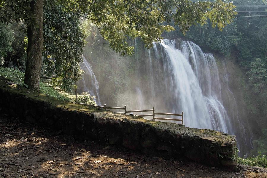 The Waterfall At Pulhapanzak - 1  Photograph by Hany J
