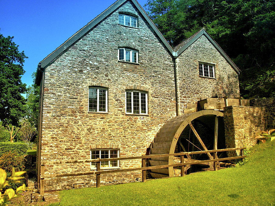 The Watermill - Exmoor Photograph by Richard Denyer