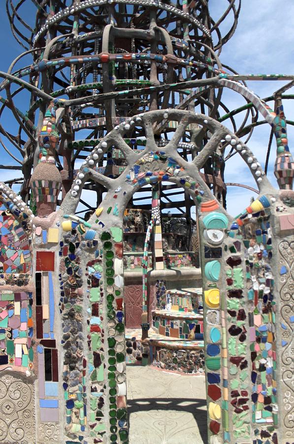 The Watts Towers / Door and Tower Photograph by Robert Butler - Pixels