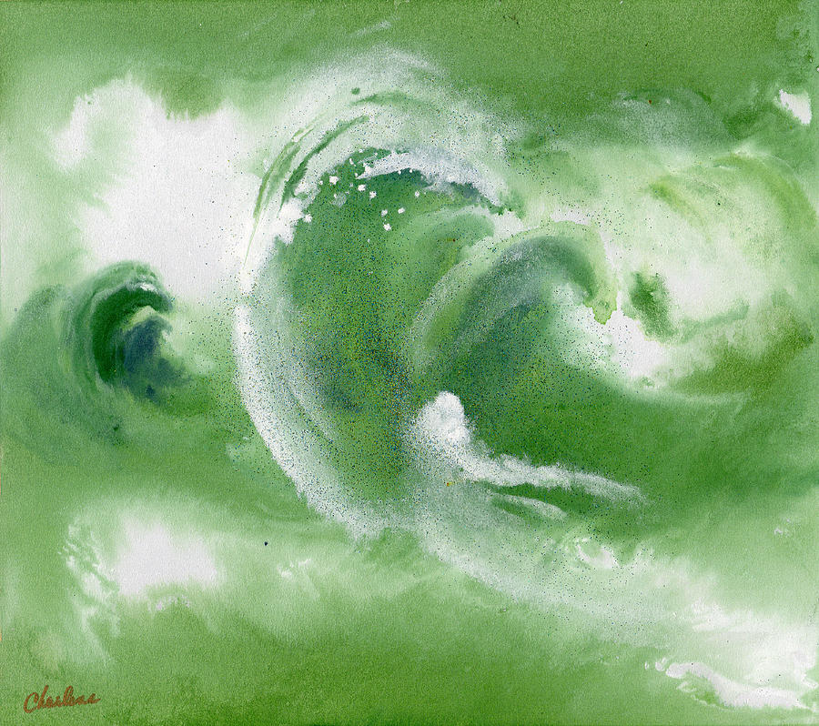 The Wave Painting by Charlene Fuhrman-Schulz