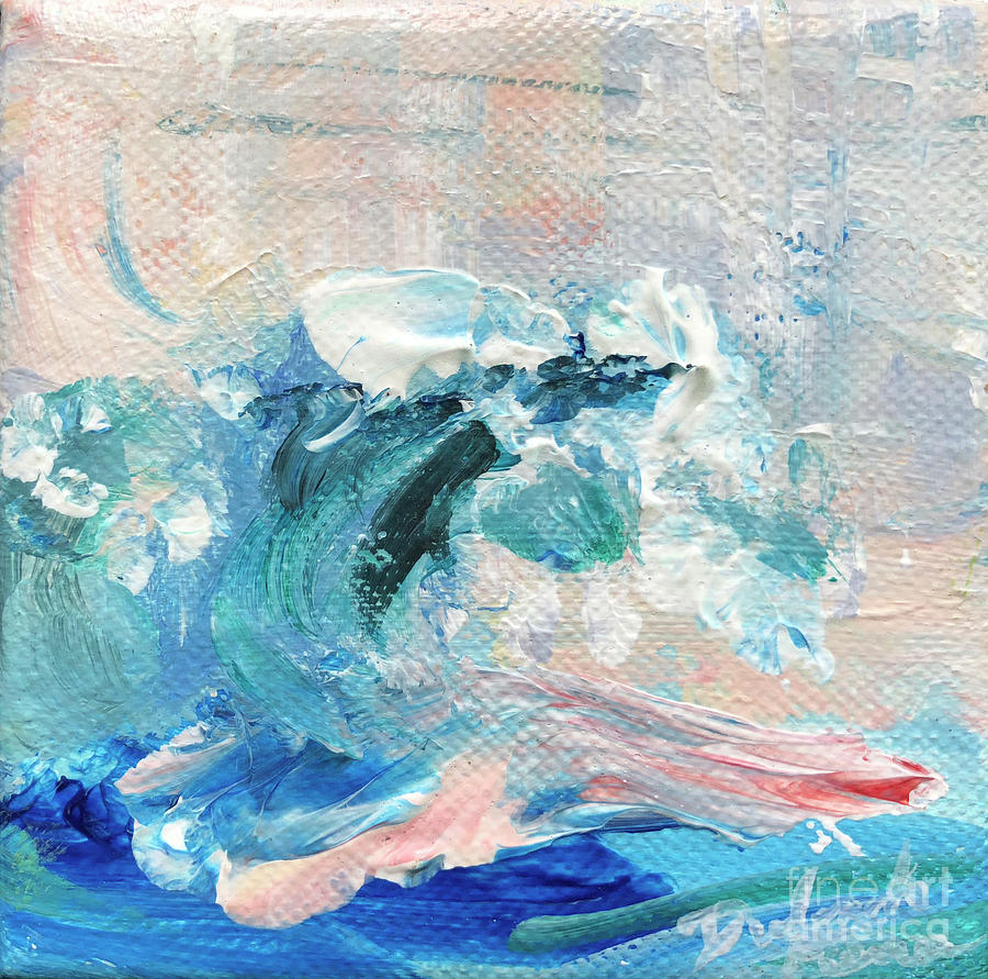 The Wave Painting by Deborah Ferree