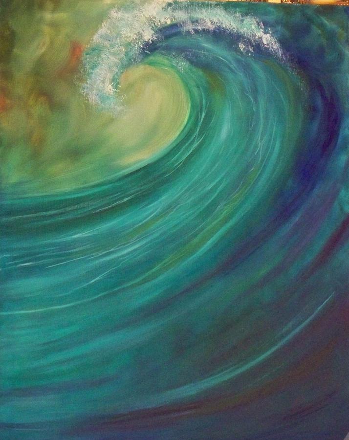 The Wave Painting by Lynda McDonald