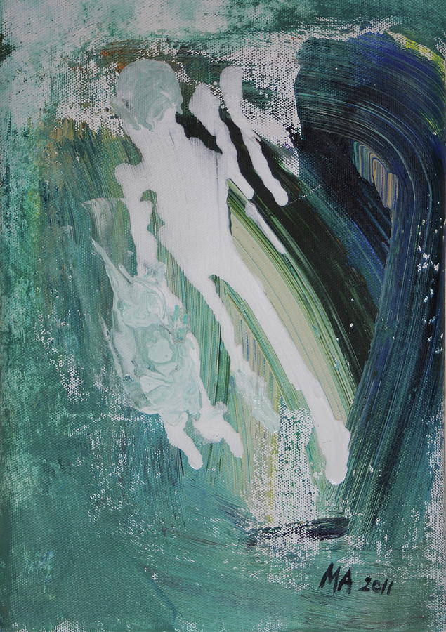 The Wave Painting by Madeleine Arnett