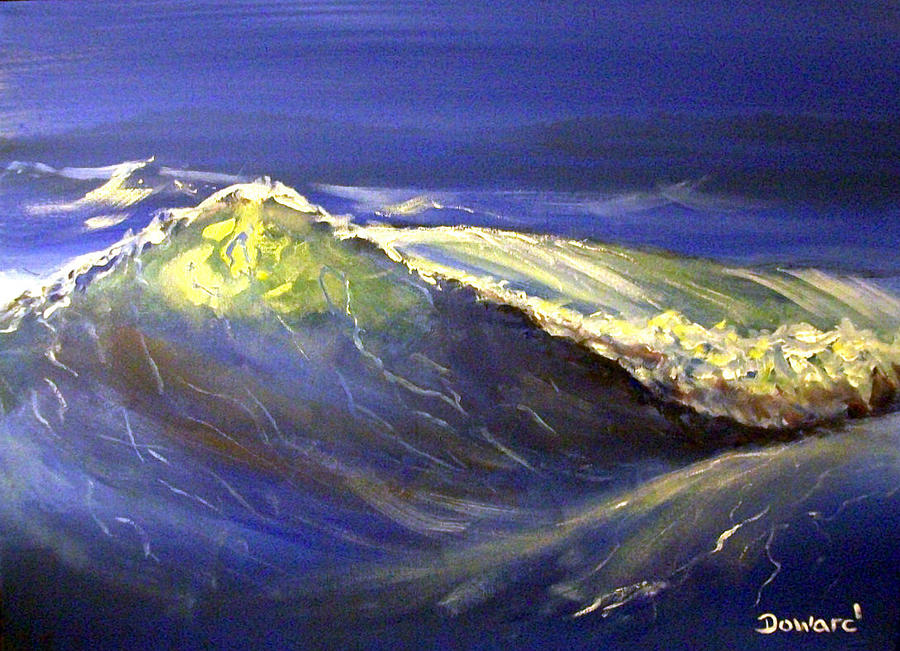 The Wave Painting by Raymond Doward
