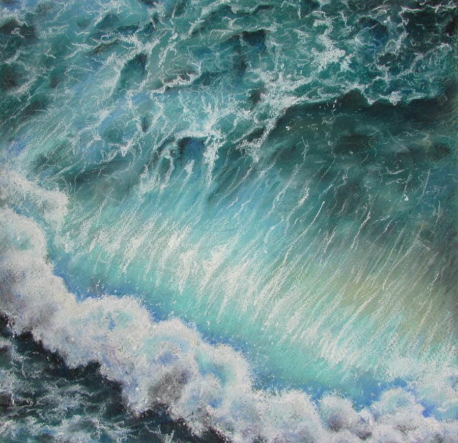 The Wave Pastel By Tatyana Vervekina