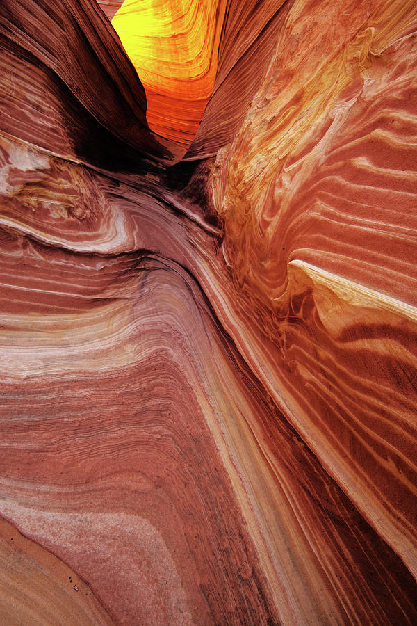 The Wave Photograph - The Wave Trail by Norman Hall The Wave Photograph - The Wave Trail by Norman Hall