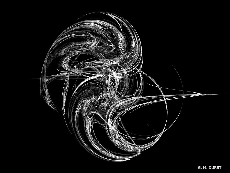 Abstract Digital Art - The Way by Michael Durst