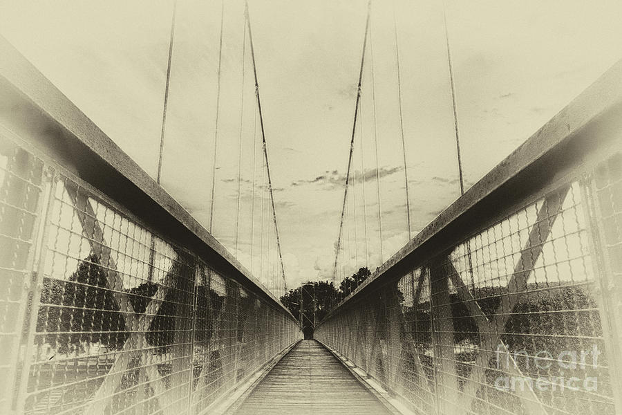 The way over the bridge Photograph by Eva-Maria Di Bella