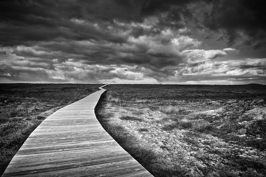 Black And White Photograph - The Way by Santiago Pascual Buye