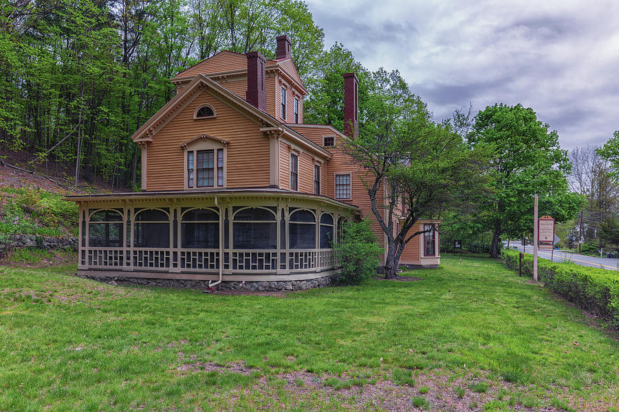 The Wayside Home of Nathaniel Hawthorne Photograph by Brian MacLean