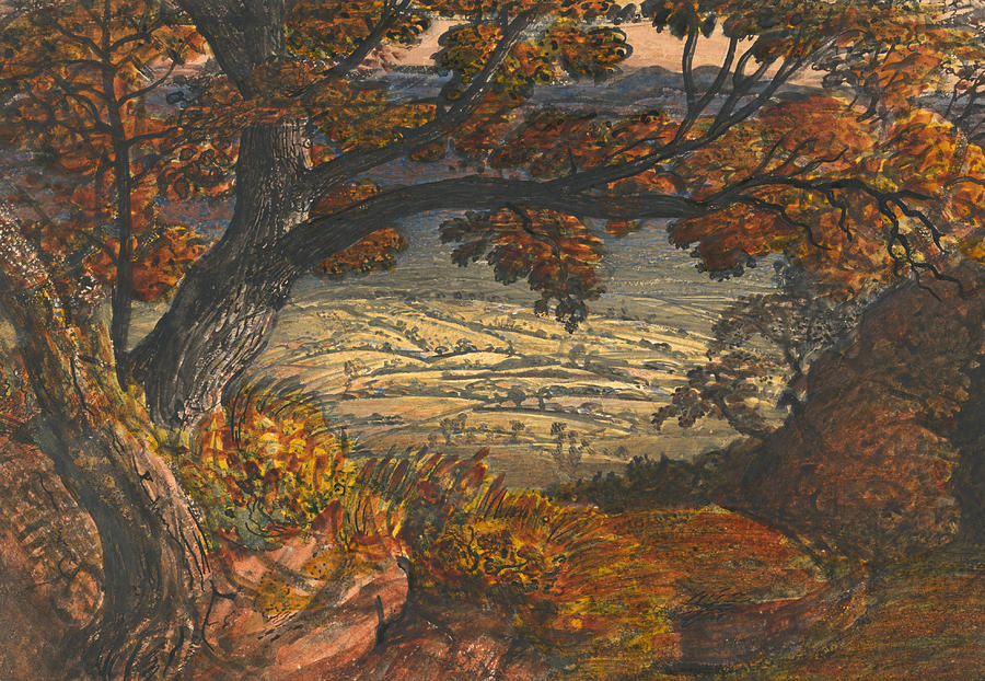 The Weald of Kent Painting by Samuel Palmer