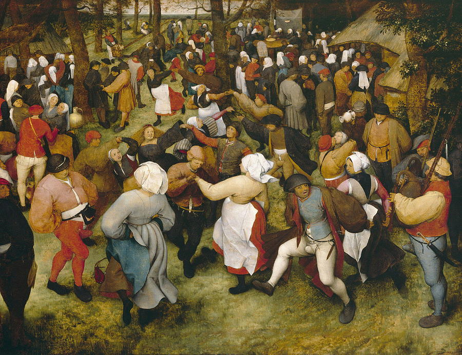 The Wedding Dance Painting by Pieter Bruegel I