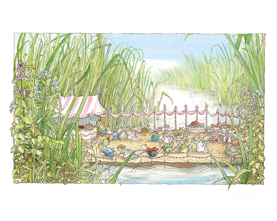 Mouse Drawing - The Wedding Party by Brambly Hedge