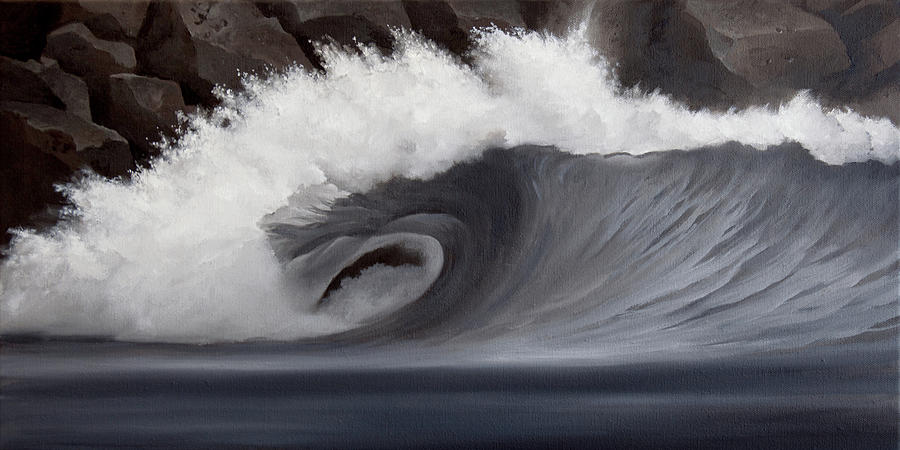The Wedge ii Painting by Cliff Wassmann