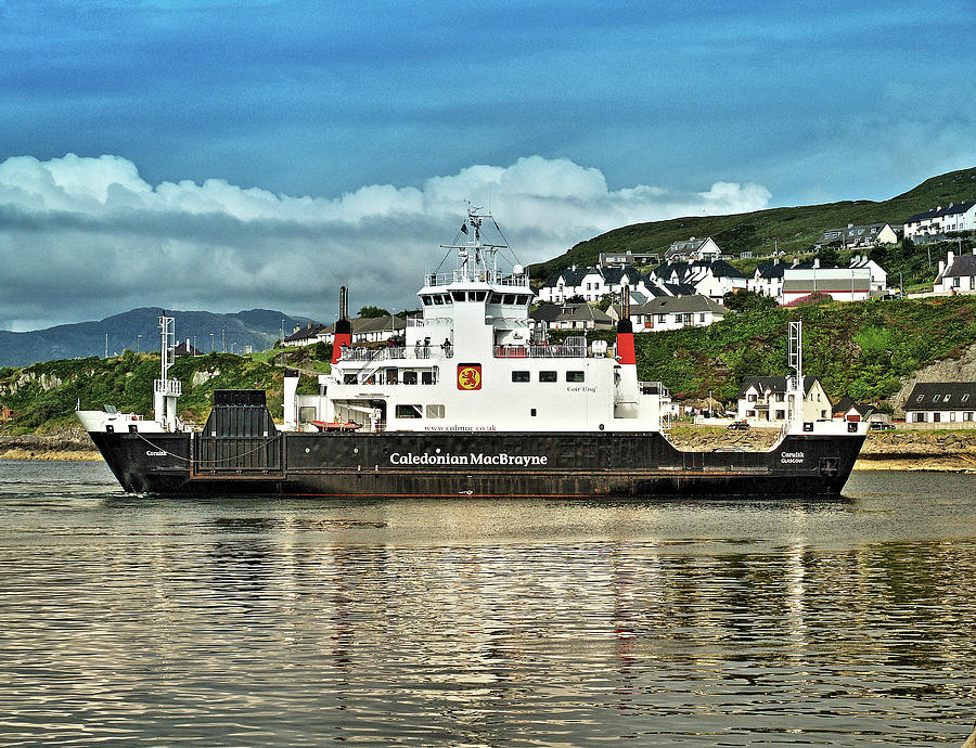 The Western Isles Ferry Photograph by Richard Denyer